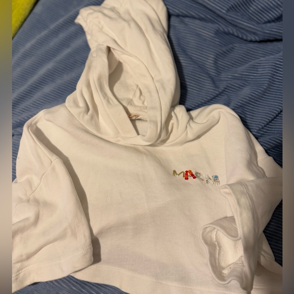 Marni girl crop hoodie shirt